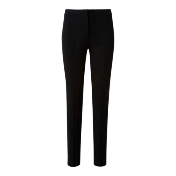 AKRIS Punto Mara Black Jersey Leggings Quiet Luxury Capsule Wardrobe Women's 14 - Picture 2 of 9